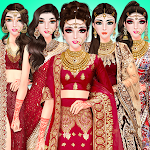 Cover Image of Télécharger Indian Fashion Dress Up Games  APK