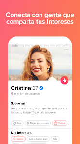 Captura de Pantalla 5 Tinder - citas, chat y ligar android