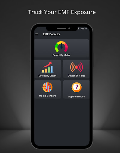 Android application EMF Detector - EMF Meter screenshort