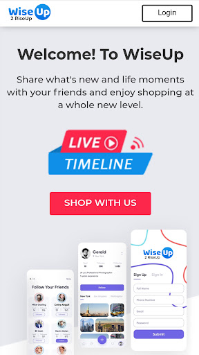 WiseUp Screen 2