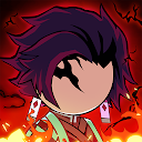 Stickman Demon Fight Warrior Icon