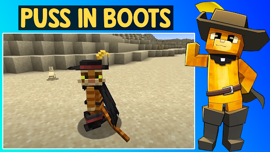 Puss in boots minecraft mod