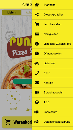 Punjabi Pizza Service Screen 3