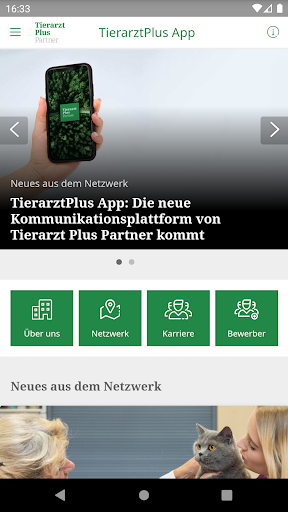Android application Tierarzt Plus Team screenshort