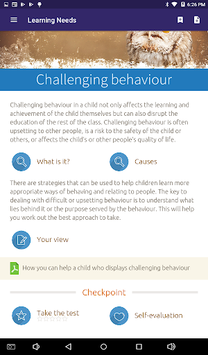 SVS FC Learning Screen 2