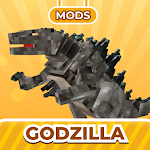 Cover Image of ダウンロード Godzilla Mod for Minecraft 1.0 APK