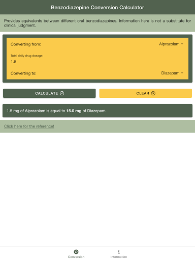 Benzodiazepine Conversion Screen 3