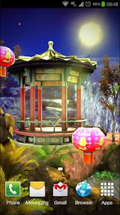 Captura de tela do Oriental Garden 3D Pro