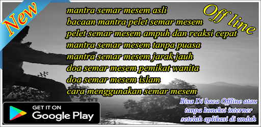 Ilmu Pelet Semar Mesem Baru Dan Terlengkap Apps On Google Play