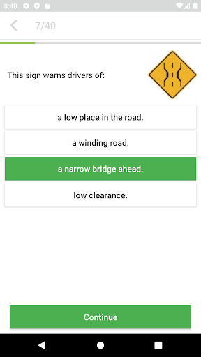 DMV Practice Test Idaho 2023 Screen 3
