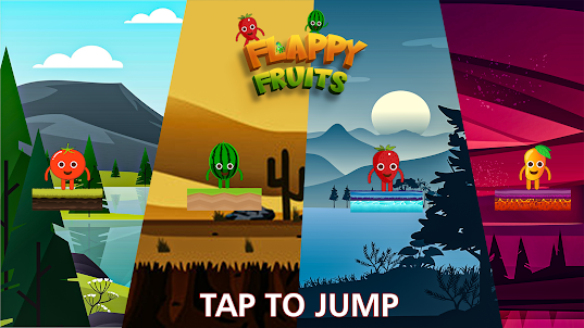 Jeux d'action Flappy Fruits