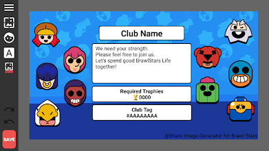 Share Image Generator For Brawl Stars Apps On Google Play - best club names for brawl stars