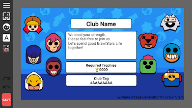 Share Image Generator For Brawl Stars Apps On Google Play - brawl stars coloured name