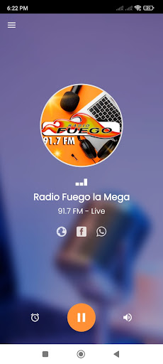Radio Fuego la Mega 91.7 FM Screen 2
