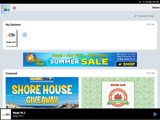 Magic 98.3 Screen 3