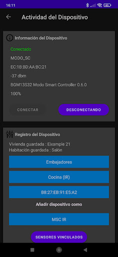 MODO Setup Screen 3