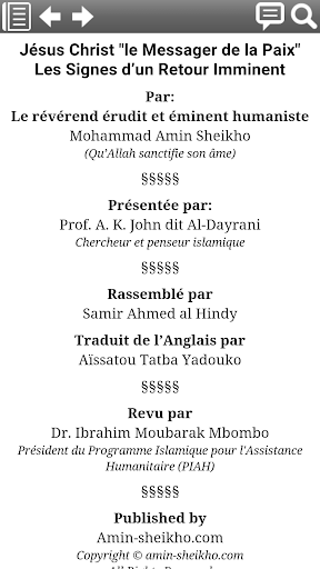 Le Messager de la Paix Screen 2