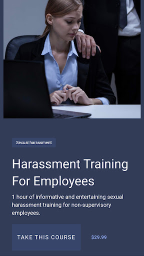 Android application Behave At Work screenshort