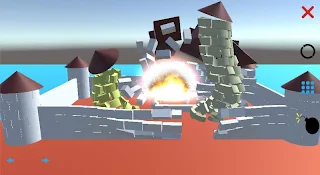 Destruction 3d physics simul - Screenshot 2