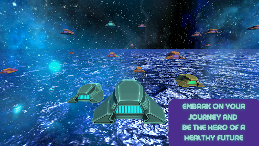 Android application Blue Circle Island: Diabetopia screenshort