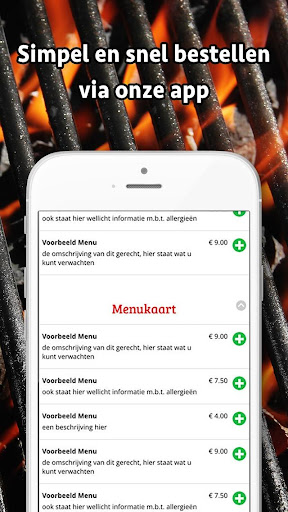 Android application Oranje Fried Chicken screenshort