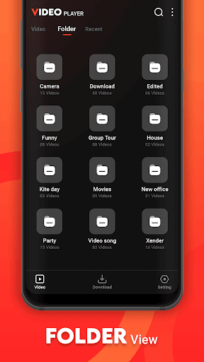 Full HD Video Player screenshot