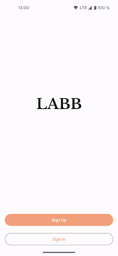 Android application LABB screenshort