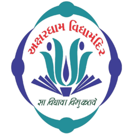 Akshardham Vidhyamandir logo