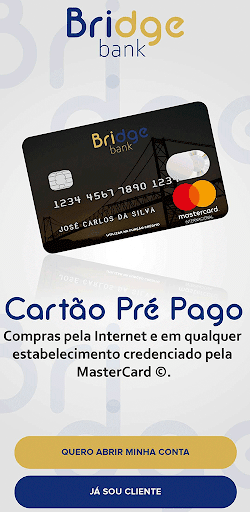 Android application Bridge Bank screenshort