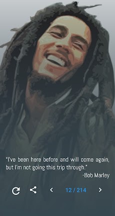 Bob Marley Quotes and Lyricsのおすすめ画像1
