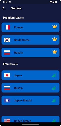 Rainbow VPN -Fast & Secure VPN Screen 2
