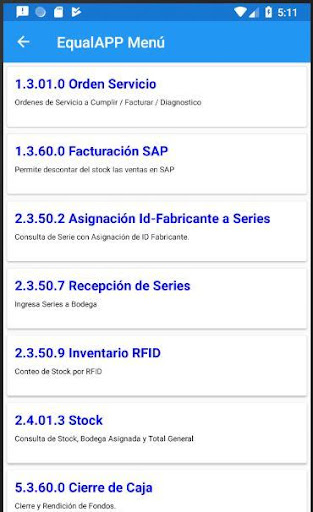 EqualApp Super Baterias Screen 2
