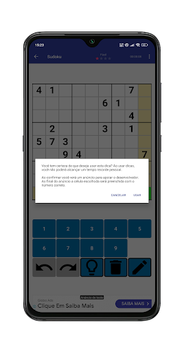 Sudoku screenshot