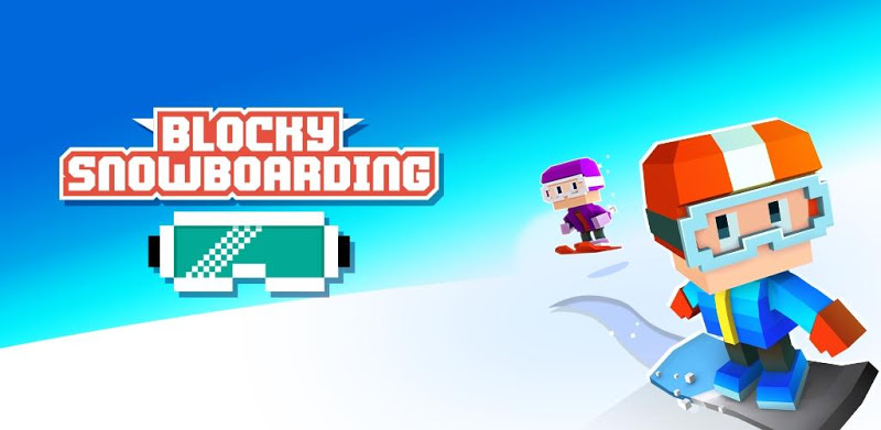 Blocky Snowboarding