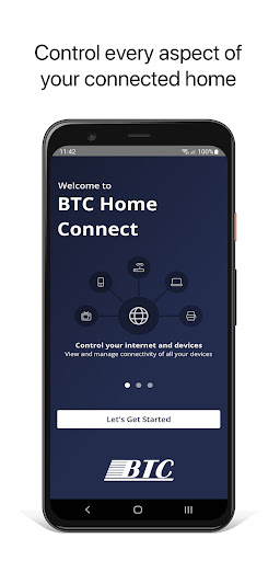 Android application BTC Home Connect screenshort
