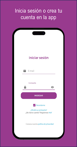 Android application Yobi Móvil screenshort