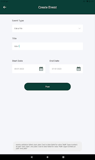 Android application Live Adhan Broadcast screenshort