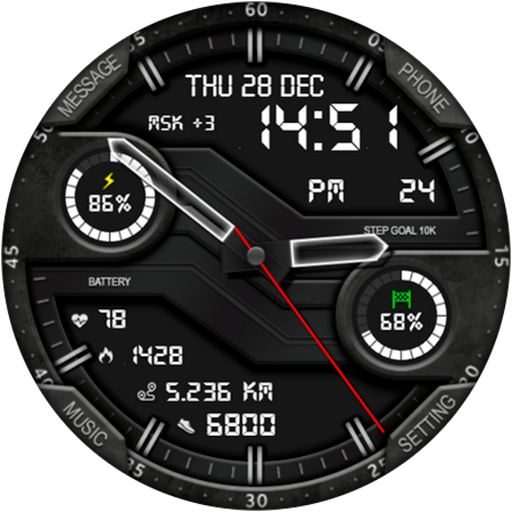 Hybrid Xl30 watch face