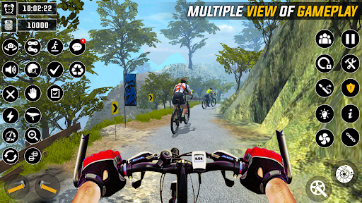 Android application Offroad Cycle: BMX Racing Game screenshort