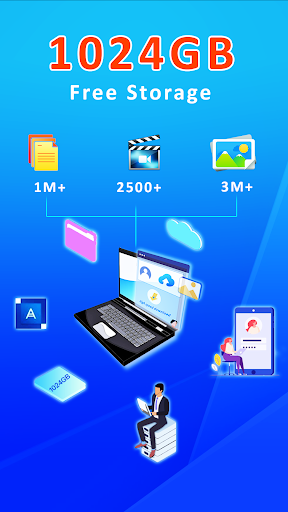 Cloud Drive Cloud Storage Tri Screenshot 4 - AppWisp.com