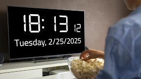 Clock - Android TV screenshot