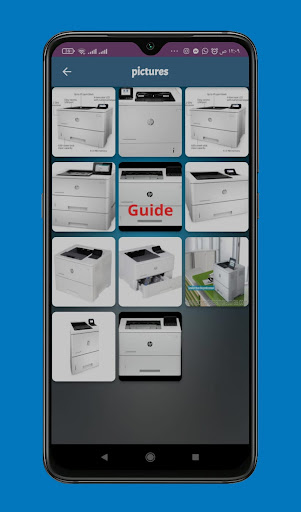 HP LaserJet M506dn Guide Screen 3