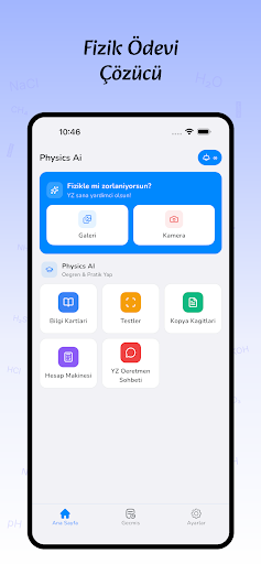 Fizik Ai: Ödev Çözücü ekran görüntüsü
