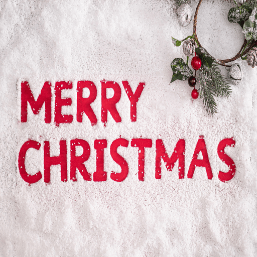 christmas wallpapers HD logo