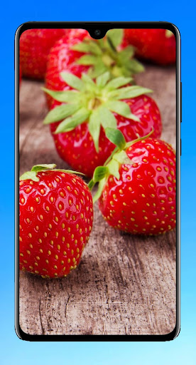 Strawberry Wallpaper 4K Screen 3