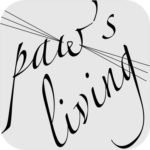 paws　living logo