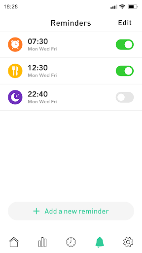 Screenshot of MSmartfit
