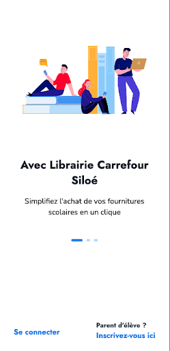 Android application Siloë-School Connect screenshort
