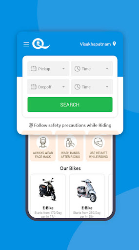 QUICKON-BIKE RENTALS Screen 3
