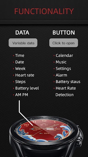 Classical Quartz For Wear OS Screen 2